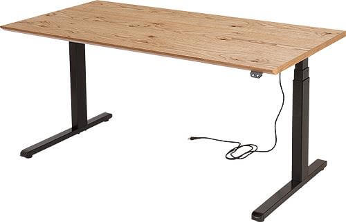 電動昇降デスク デスクHT 長方形 木製テーブル 幅150 奥行75cm の通販
