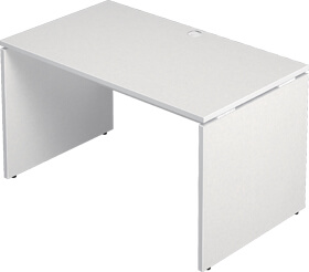 AFデスク 白 幅120cm 奥行70cm (オフィスデスク パソコンデスク 学習机