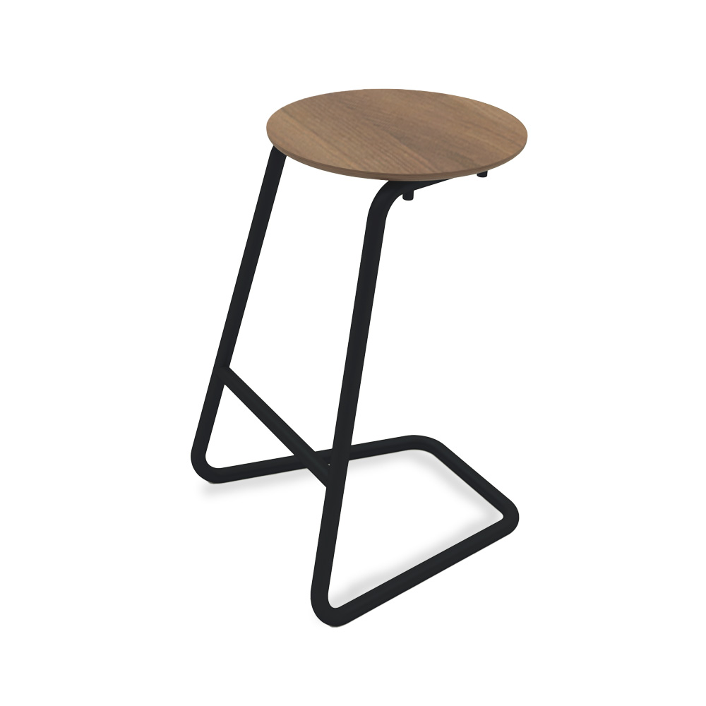 サイドテーブルTC 木製 丸テーブル スツール 高さ63cm (オフィス