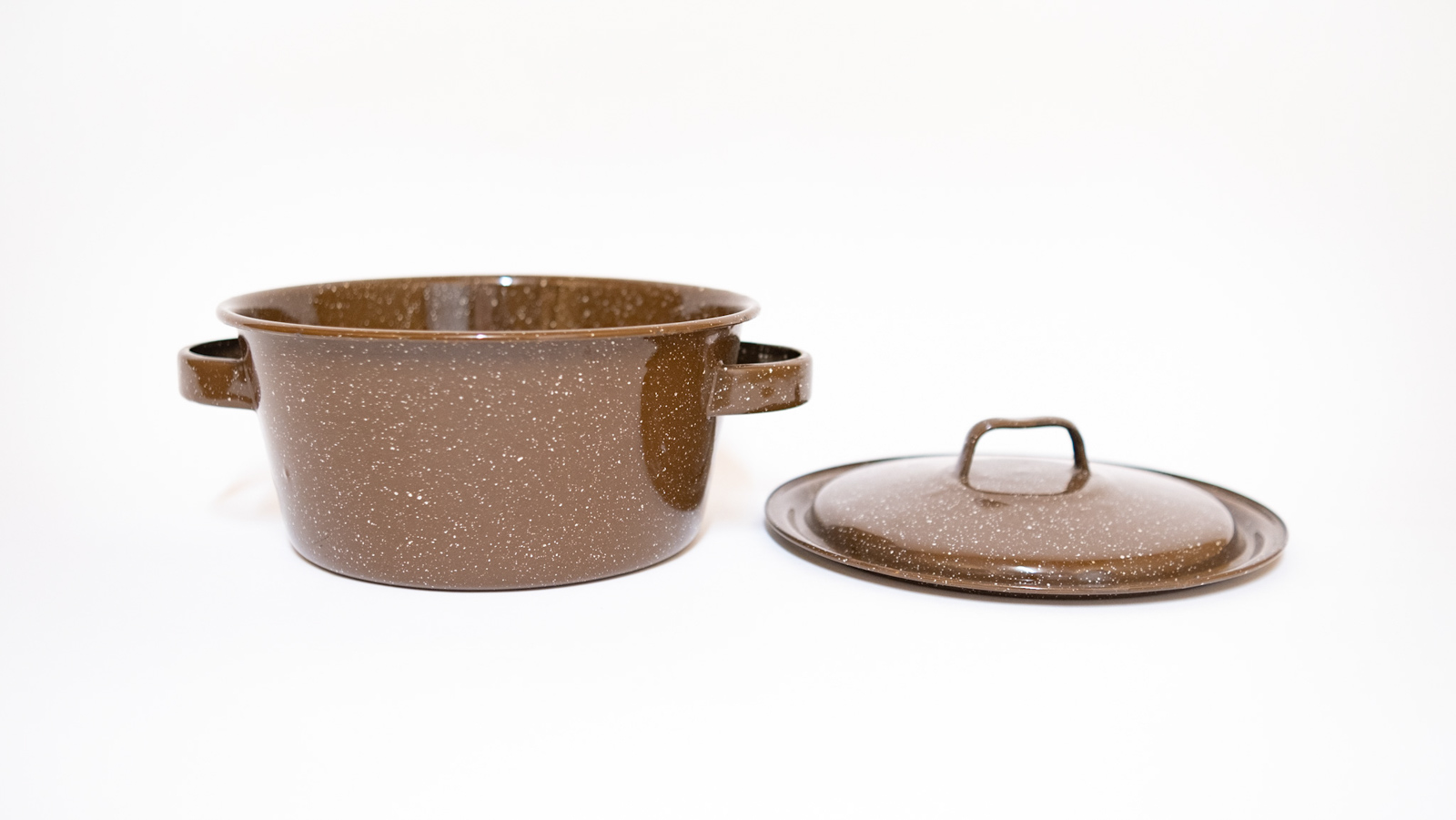 SOLD OUT！ヴィンテージ ブラウン ホーロー鍋 / vintage Cinsa Mexico