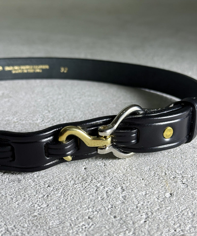TORY LEATHER / 2TONE MINI HOOF PICK BELT トリーレザー ツートーン
