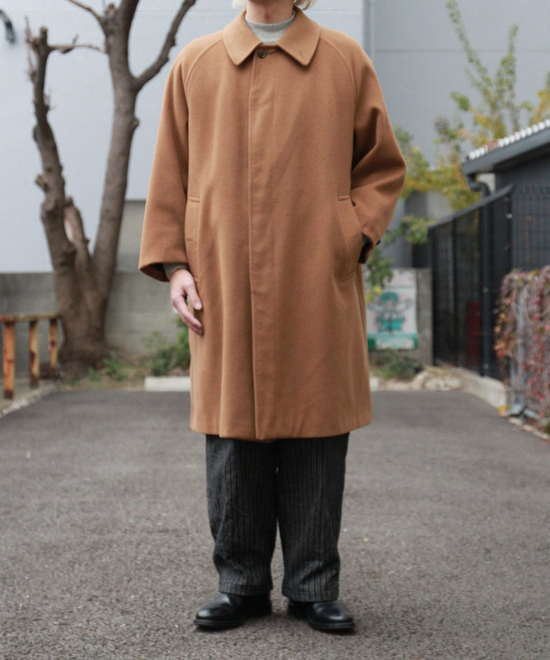 80's VINTAGE BURBERRY Balmacaan Coat cashmere 80年代 ヴィンテージ