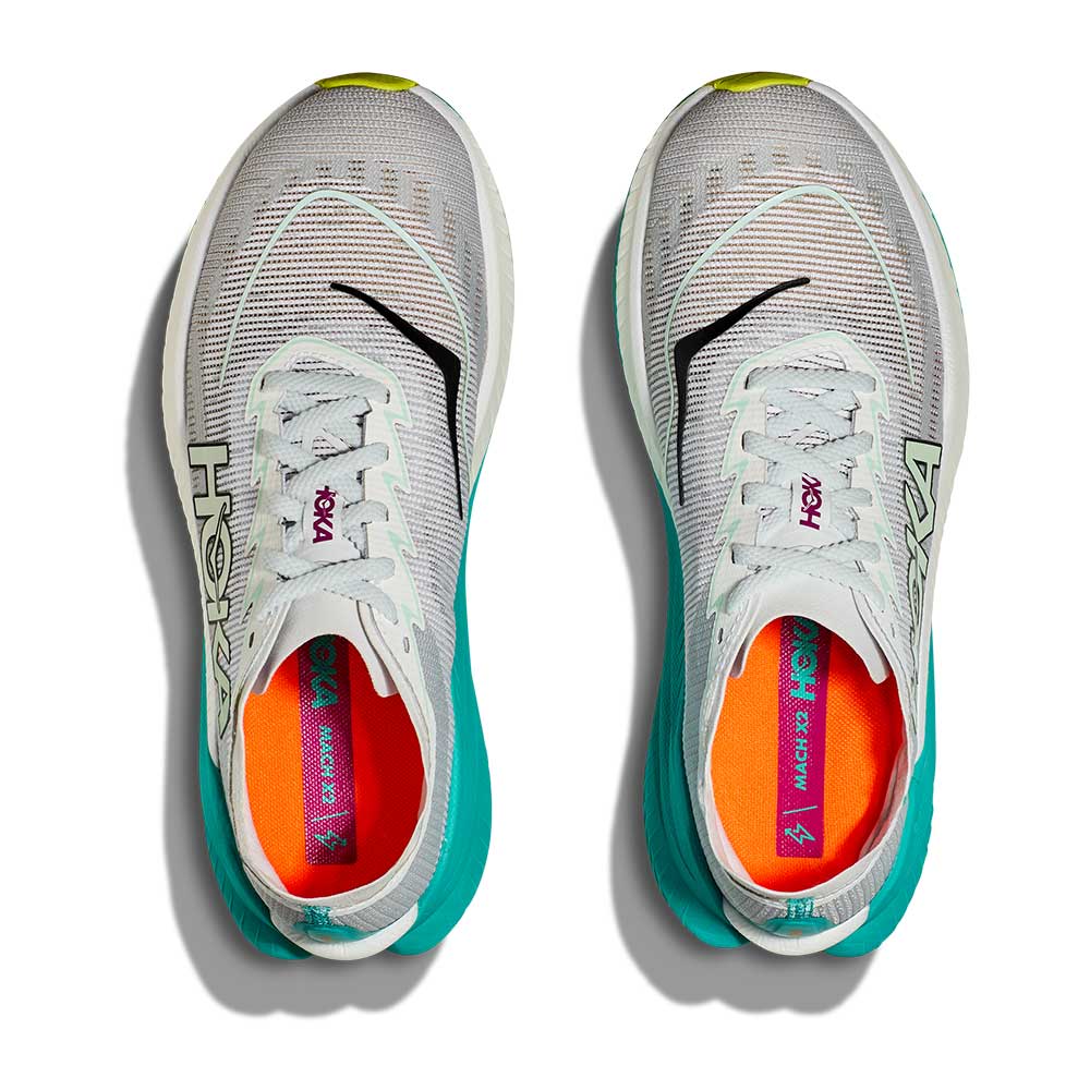 Women's Mach X2 Running Shoe - Frost/Electric Aqua - Regular (B