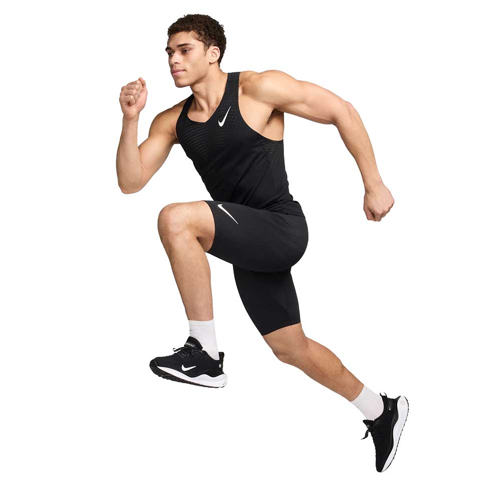 Men's Nike Aeroswift Dri-FIT ADV Running 1/2-Length Tights - Black