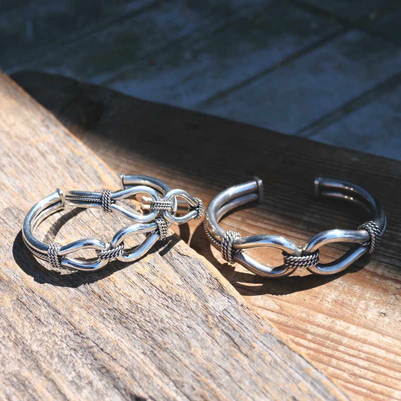 ◇sizeM スティーブアルビソ ホースウィスパラー バングル【入荷待ち