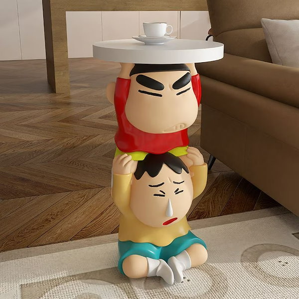 Qoo10] クレヨンしんちゃん サイドテーブル ボー