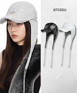 Qoo10] ATiissu ログキャップ BK(ブラック) 公式正規