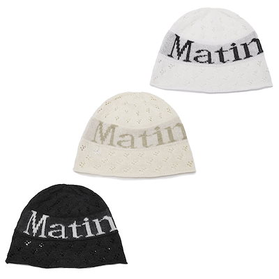 Qoo10] Matin Kim MATIN LOGO CROCHET B