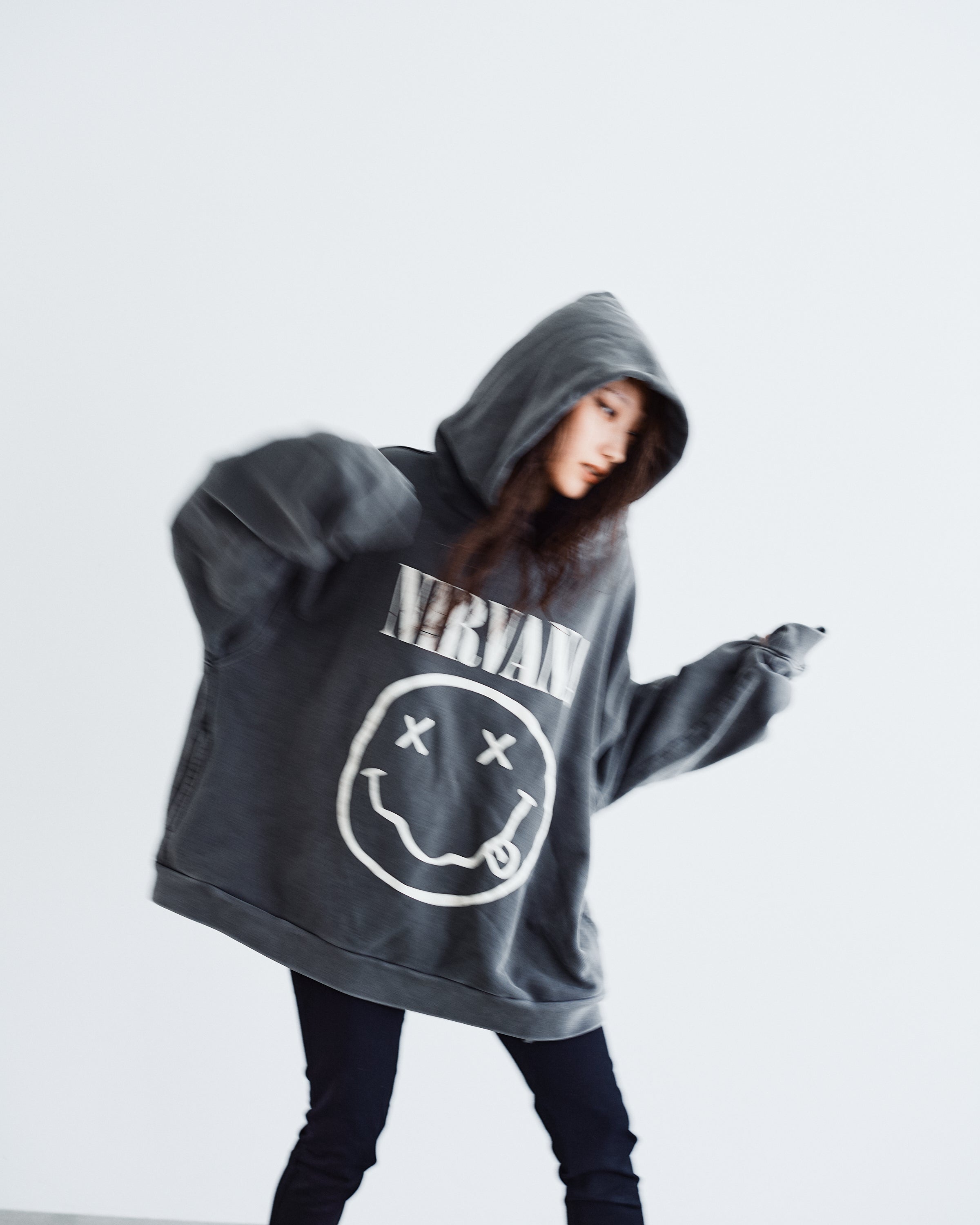 NIRVANA×GDC collabo】hoodie