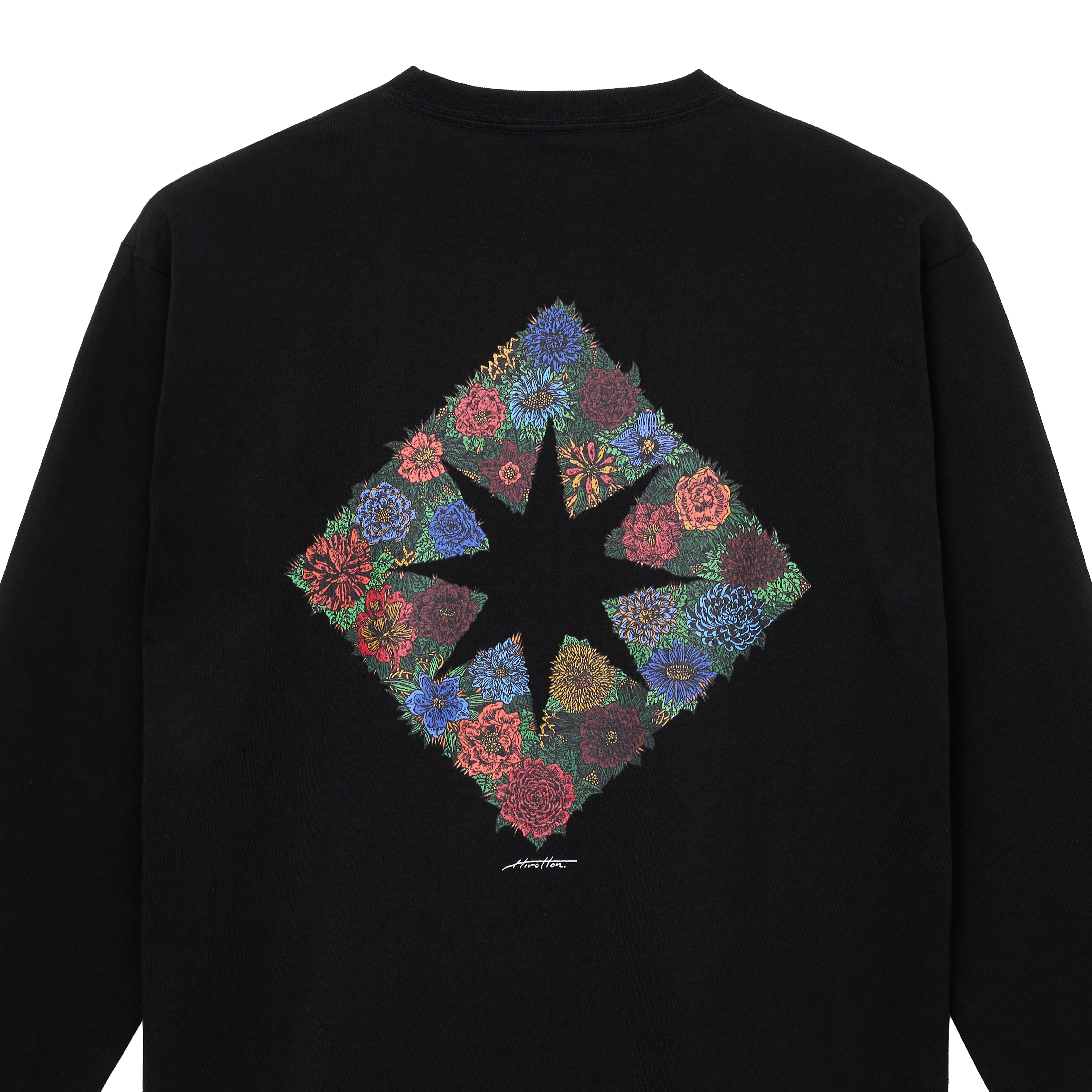 HIROTTON×GDC collabo】botanical T-shirt L/S