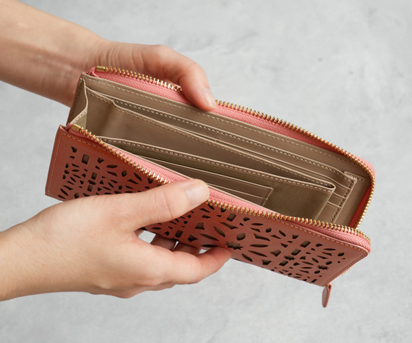 マルチカットワークミニ L字ファスナー長財布｜商品一覧 | 革財布