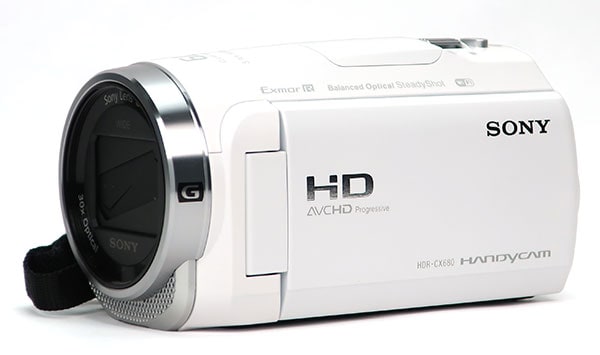 SONY ビデオカメラ HDR-CX680 ホワイト | カメラのお試し・サブスク