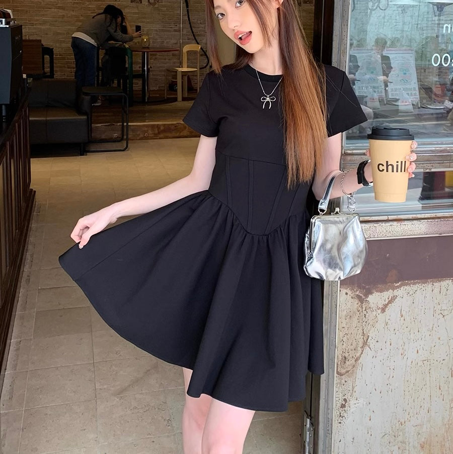 即購入可！amerge フーディーワンピース / ミニワンピ 韓国コーデ 楽天