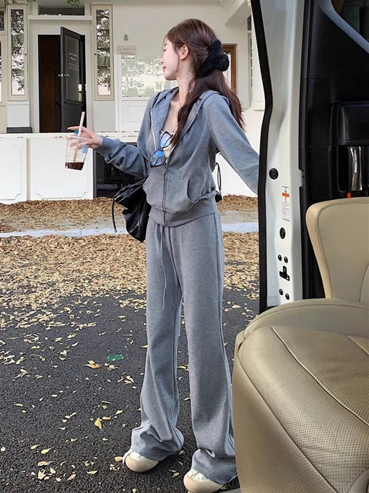 スウェット セットアップ レディース 韓国 ファッション ショート丈