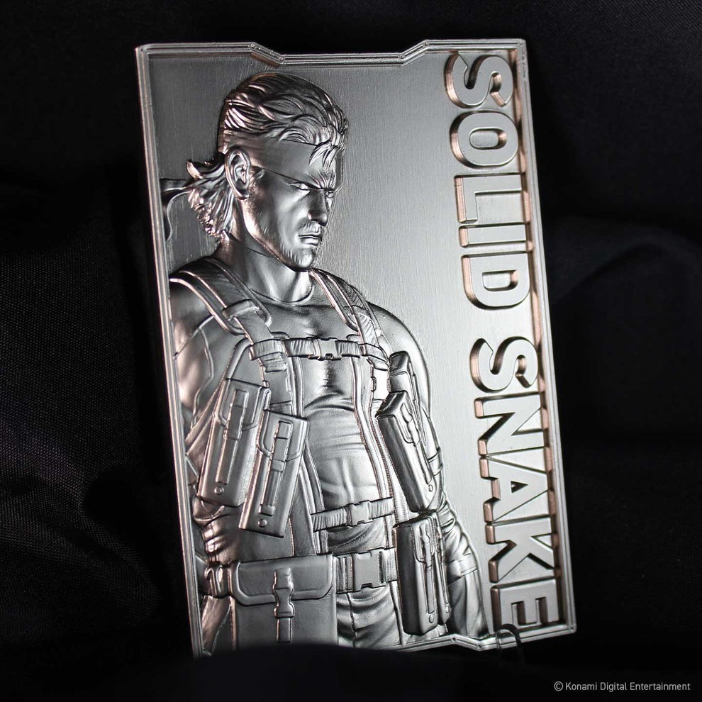 METAL GEAR SOLID 2 SONS OF LIBERTY ソリッド・スネーク インゴット