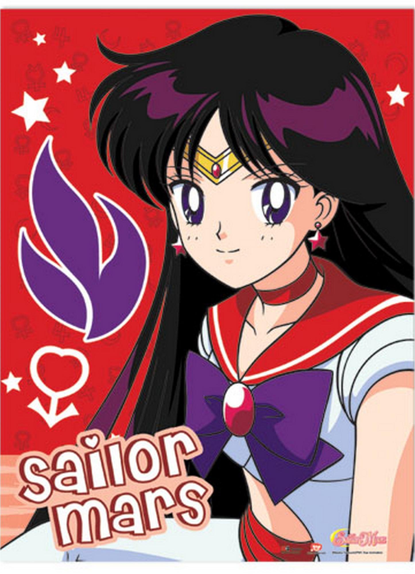 Sailor Moon - Sailor Mars Fabric Poster – Great Eastern Entertainment