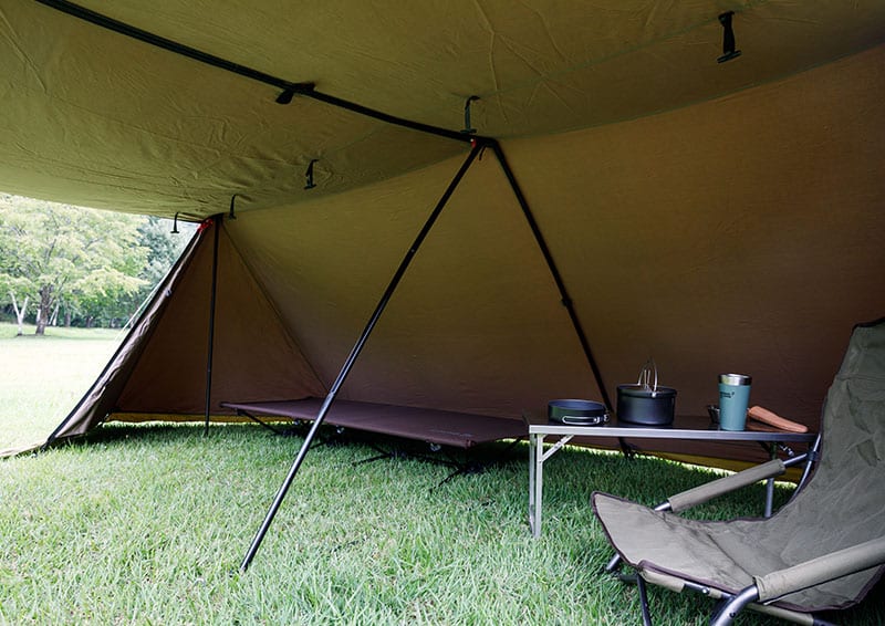 パップテントの新境地『炎幕フロンティア』発売迫る！ | CAMPLOG GEAR