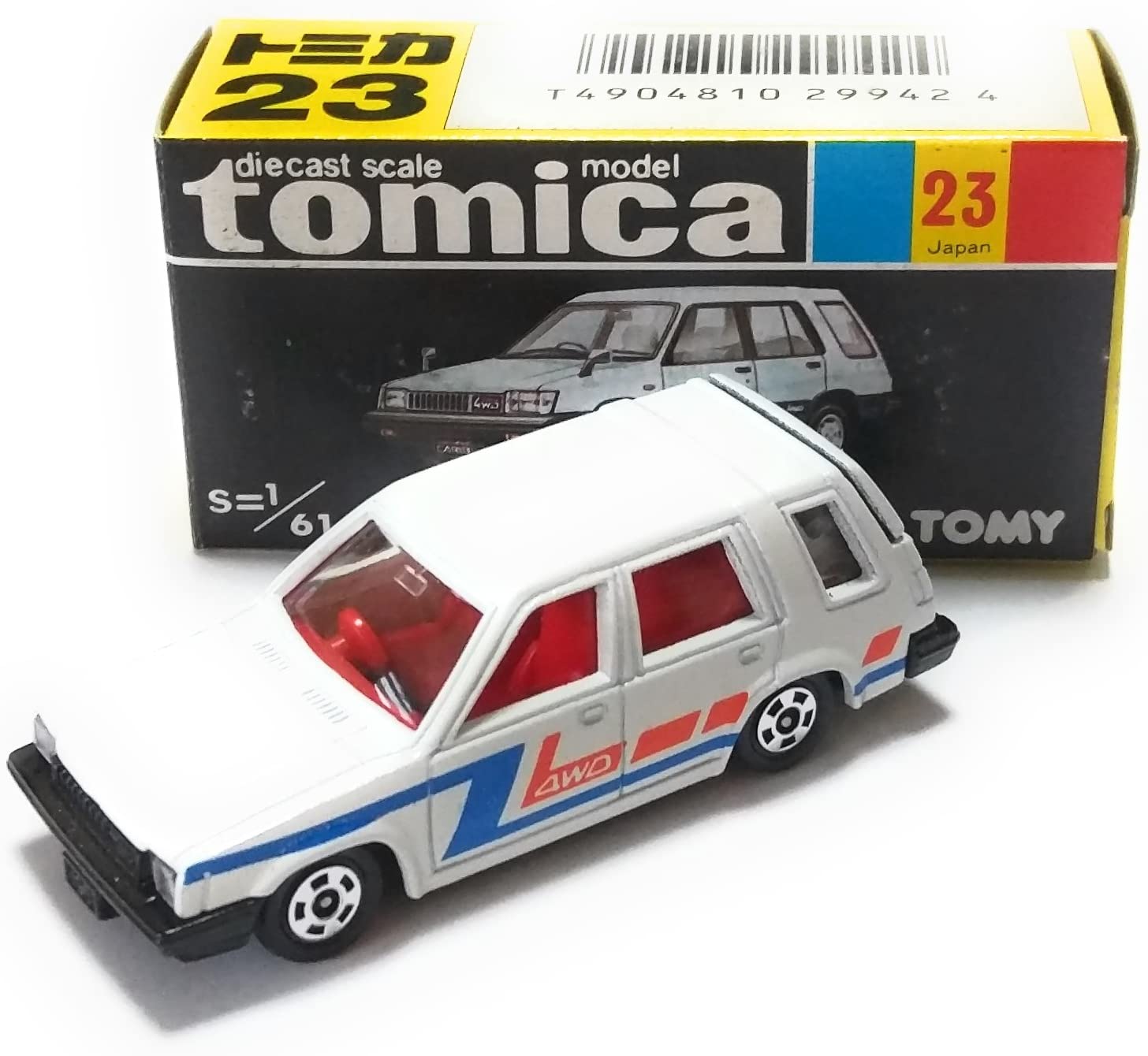 トミカ 黒箱 23 トヨタ スプリンター カリブ 1/61 日本製 - 買取