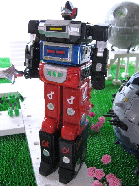 超レア超合金！]DX超合金！光速電神アルベガス 3体合体 超合金 DX 光速