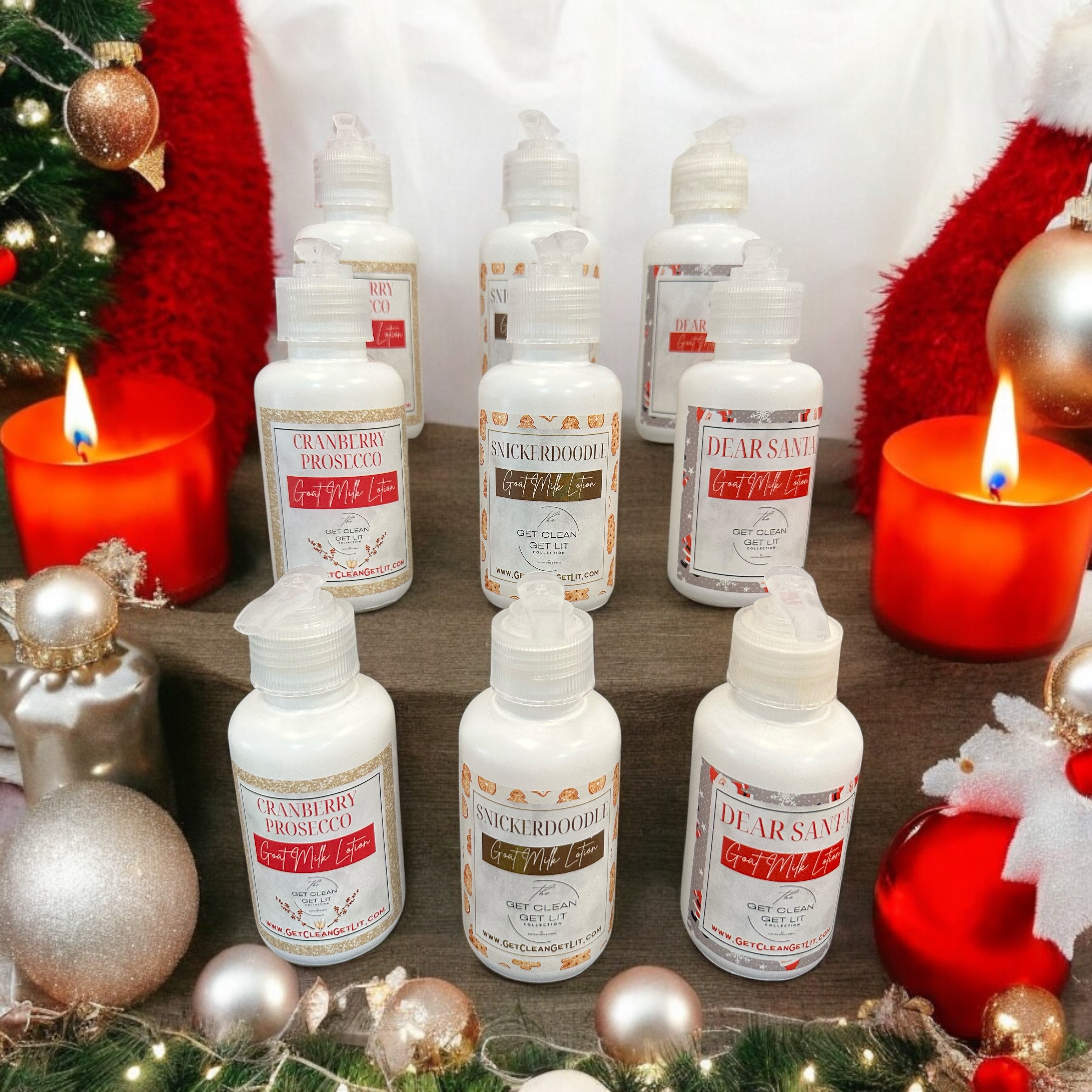 Holiday Goat's Milk Lotion – Get Clean Get Lit