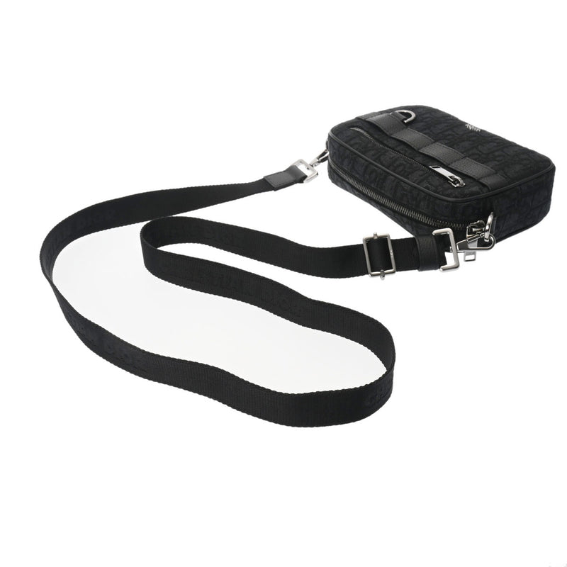 クリスチャンディオールサファリバッグミニ オブリーク 2WAY 黒 ユニ