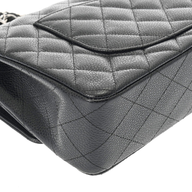 シャネル チェーンショルダー Wフラップ 25cm 内側ブラック 42976