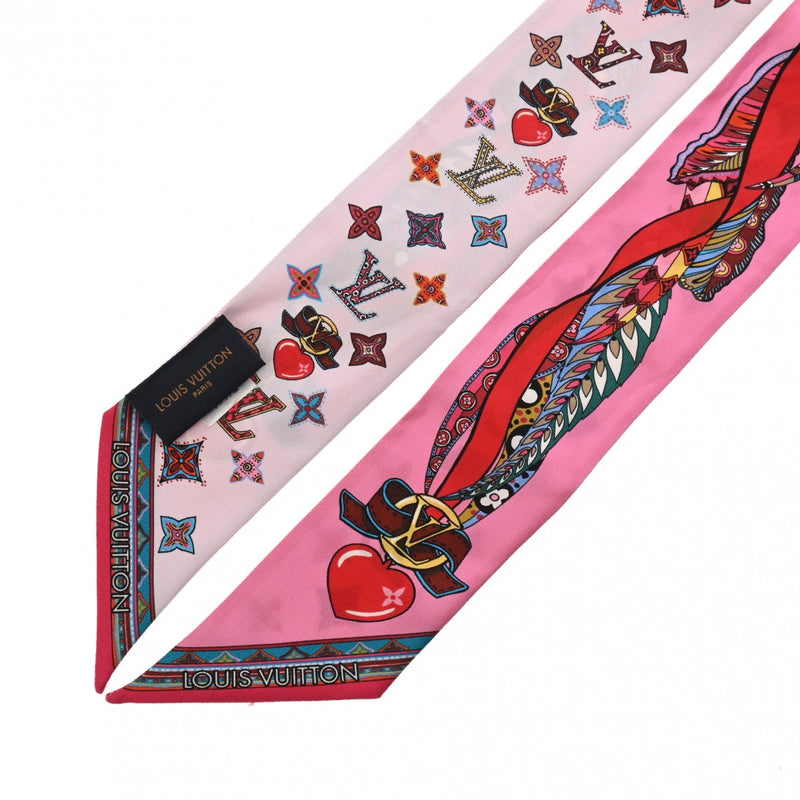 ルイヴィトン バンドーBB LVロマンス ピンク レディース シルク100