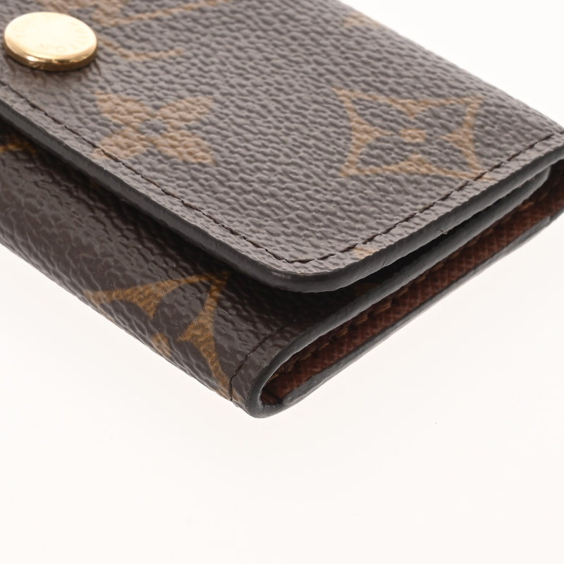 ルイヴィトン 4連キーケース ミュルティクレ4 14145 ブラウン ユニ