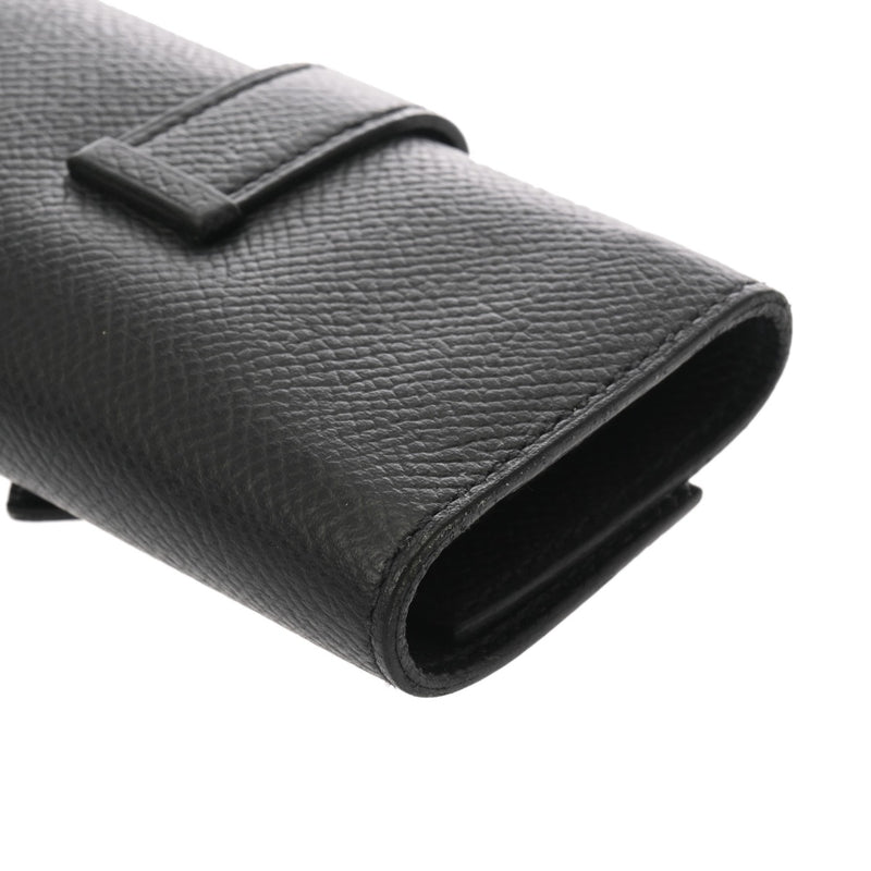 エルメス ベアン 4連キーケース ブラック シルバー金具 R刻印(2014年頃