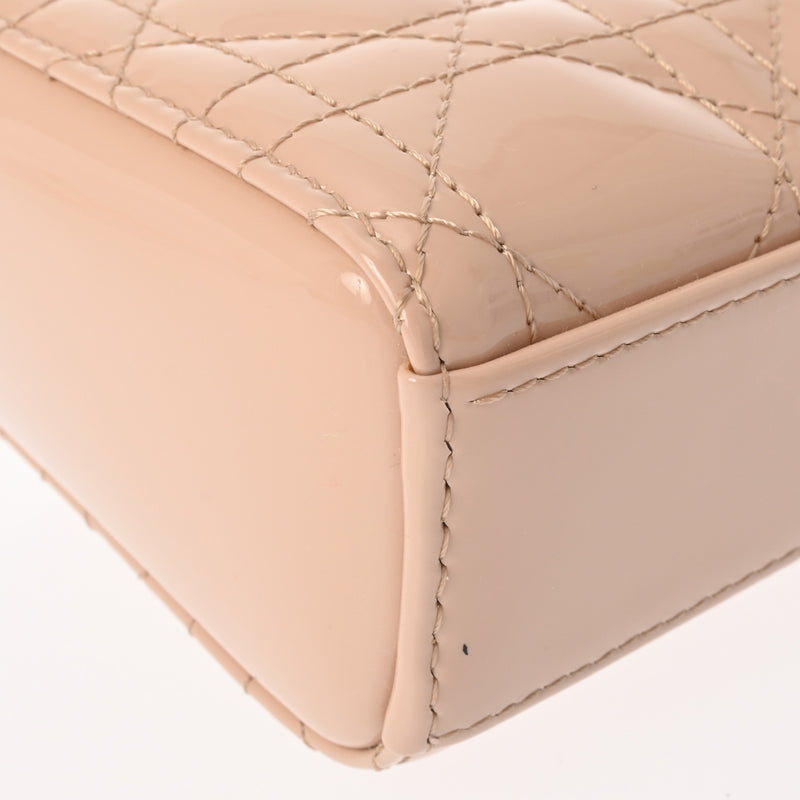 クリスチャンディオールLady D-Joyバッグ スモール ベージュ