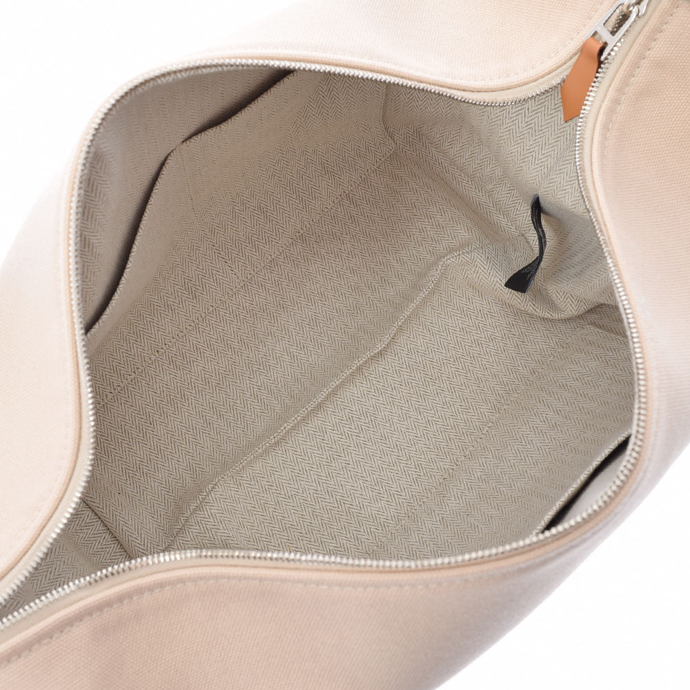 エルメスブリッドアブラック GM ベージュ シルバー金具 レディース