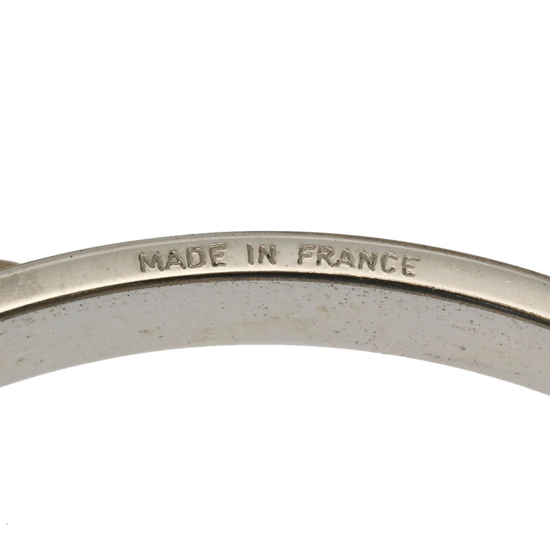 エルメスバングル ベルトモチーフ 水色 レディース メタル