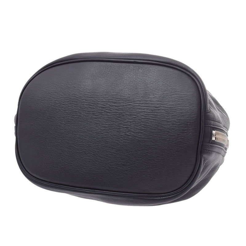 バレンシアガペーパープレート 巾着ショルダーバッグ 黒 レディース