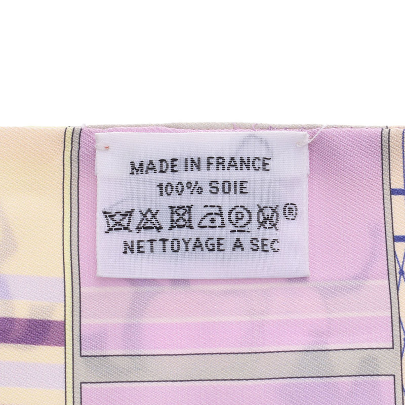 エルメスツイリー 新・馬着ガヴロッシュ 紫 レディース シルク