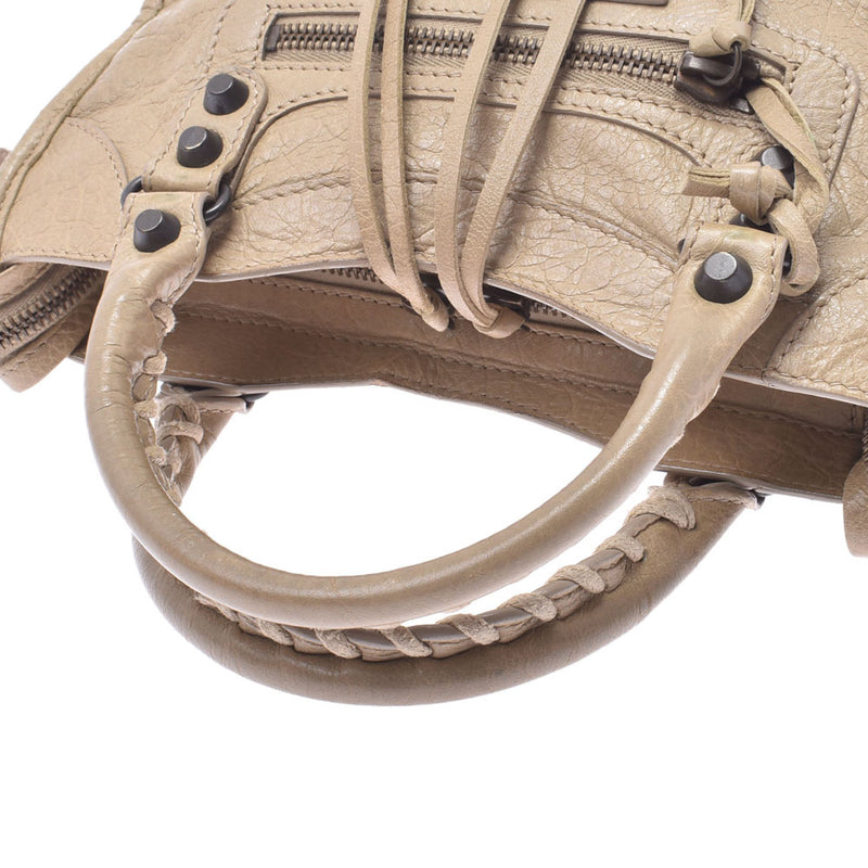バレンシアガミニシティ ベージュ系 レディース 2WAYバッグ BALENCIAGA