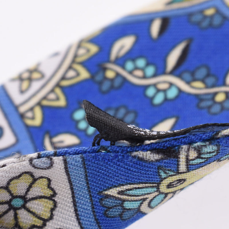 HERMES ツイリー2本組 青系 HERMES ツイリー2本組 青系 HERMES