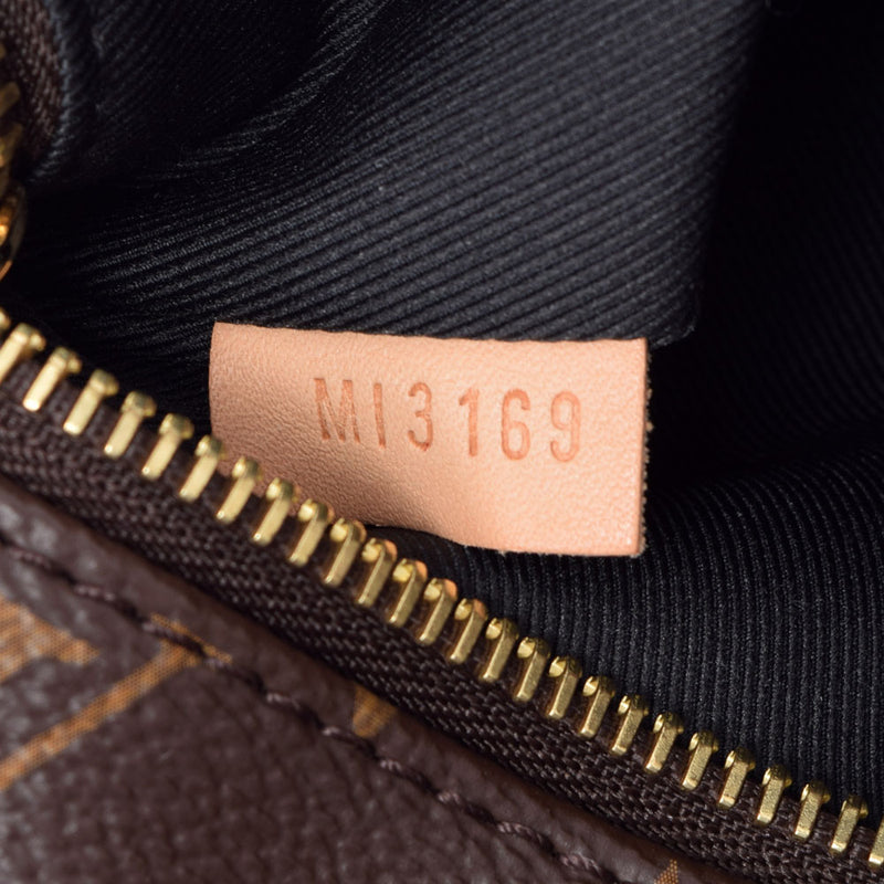 ルイヴィトンバムバッグ ボディバッグ 14145 ブラウン メンズ