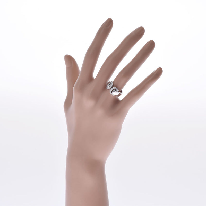 カルティエ2Cブークルセ #48 レディース リング・指輪 8号 CARTIER