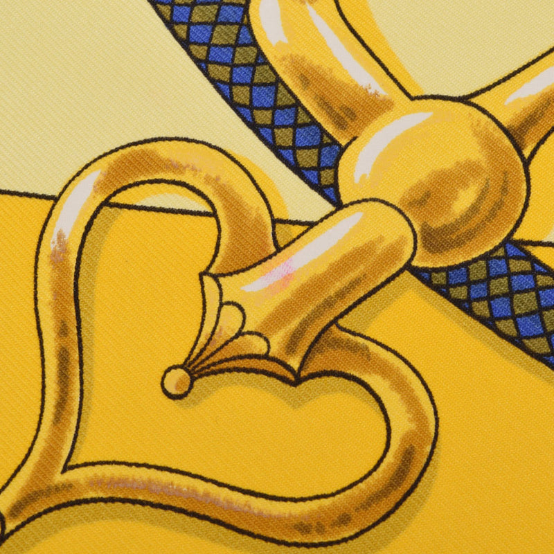 エルメスカレ90 Festival / 祭典 黄 レディース スカーフ HERMES 中古