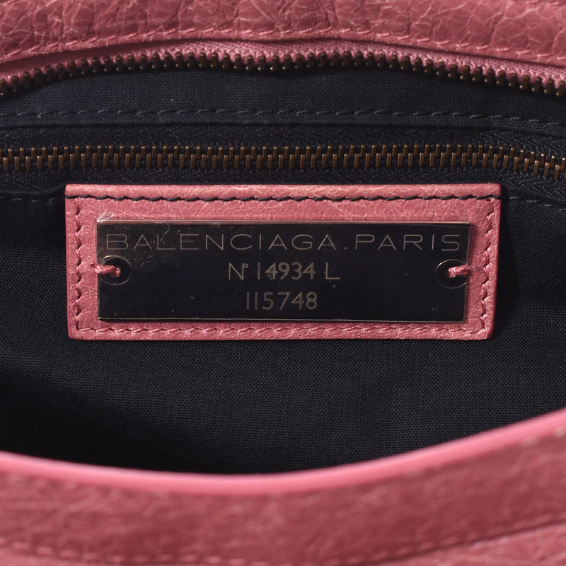 Valencia Gaza City 2way Pink Ladies Ram Skin Handbag 115748