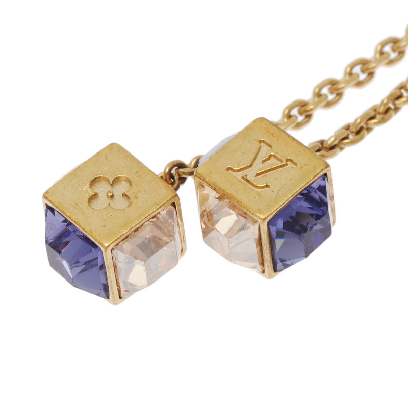 ルイヴィトンブックルドレイユ パンダン ギャンブル ピアス ゴールド