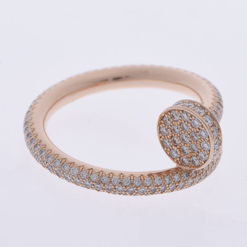 カルティエジュストアンクル ダイヤ #50 レディース K18ピンクゴールド