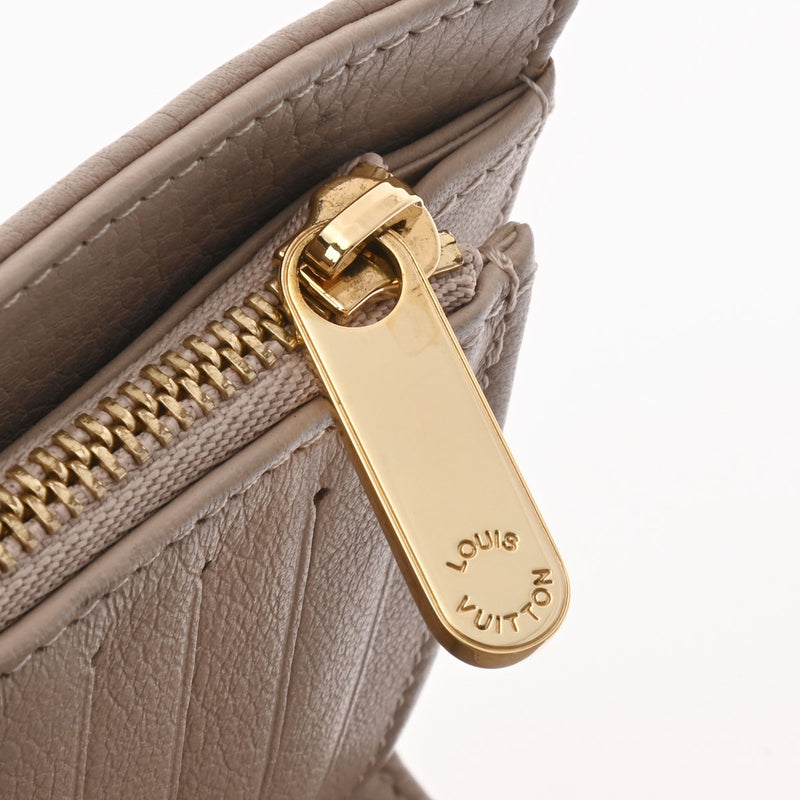 ルイヴィトンマヒナ ポルトフォイユ アメリア 14145 ベージュ