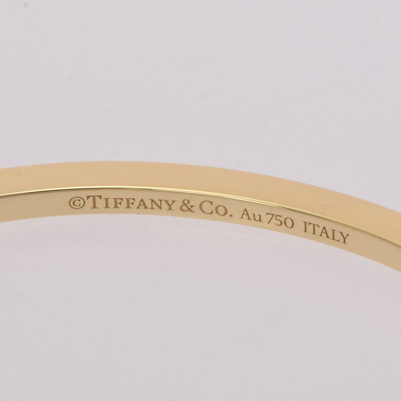 ティファニーティファニーT ヒンジワイヤーバングル ダイヤ ゴールド