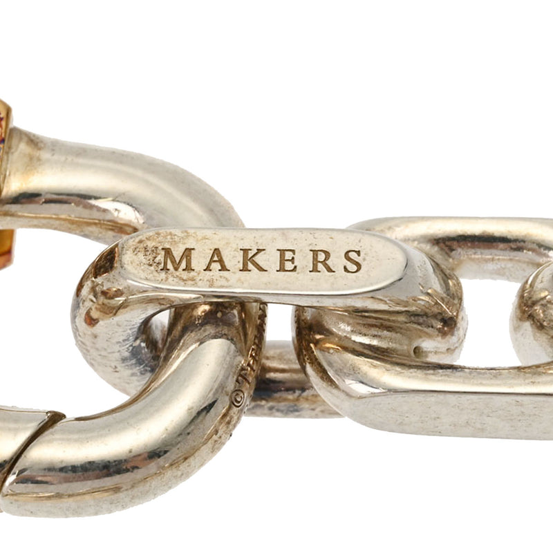 ティファニーメイカーズ ワイド チェーン シルバー/ゴールド メンズ