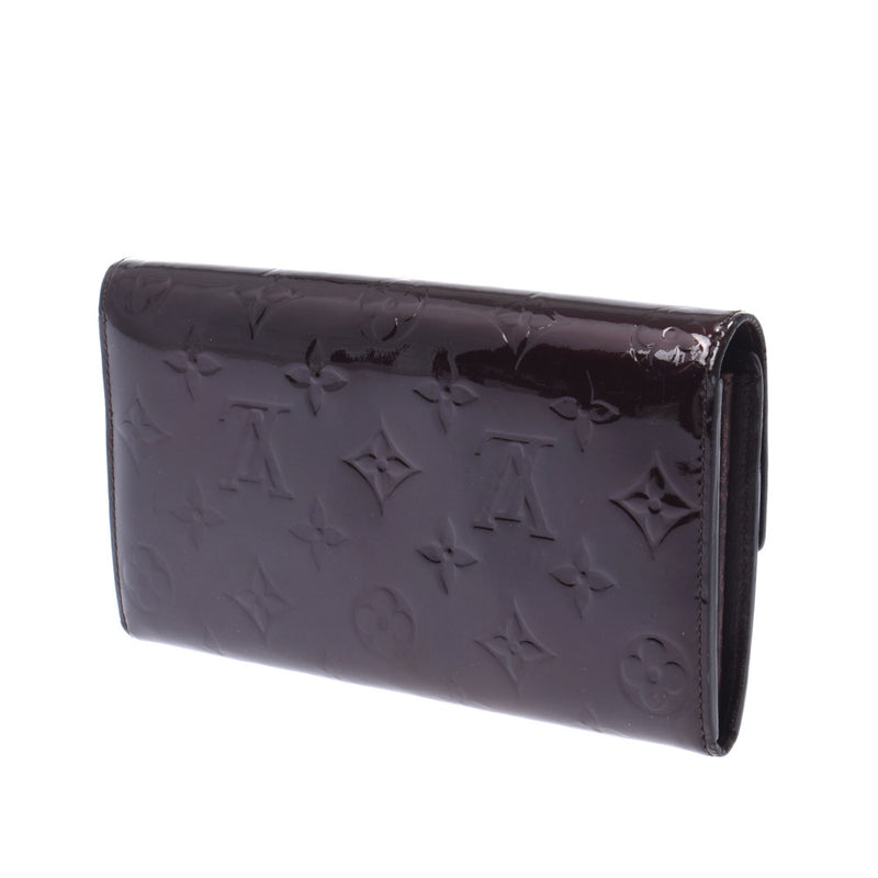 ルイヴィトンポルトフォイユサラ 旧型 14125 アマラント レディース