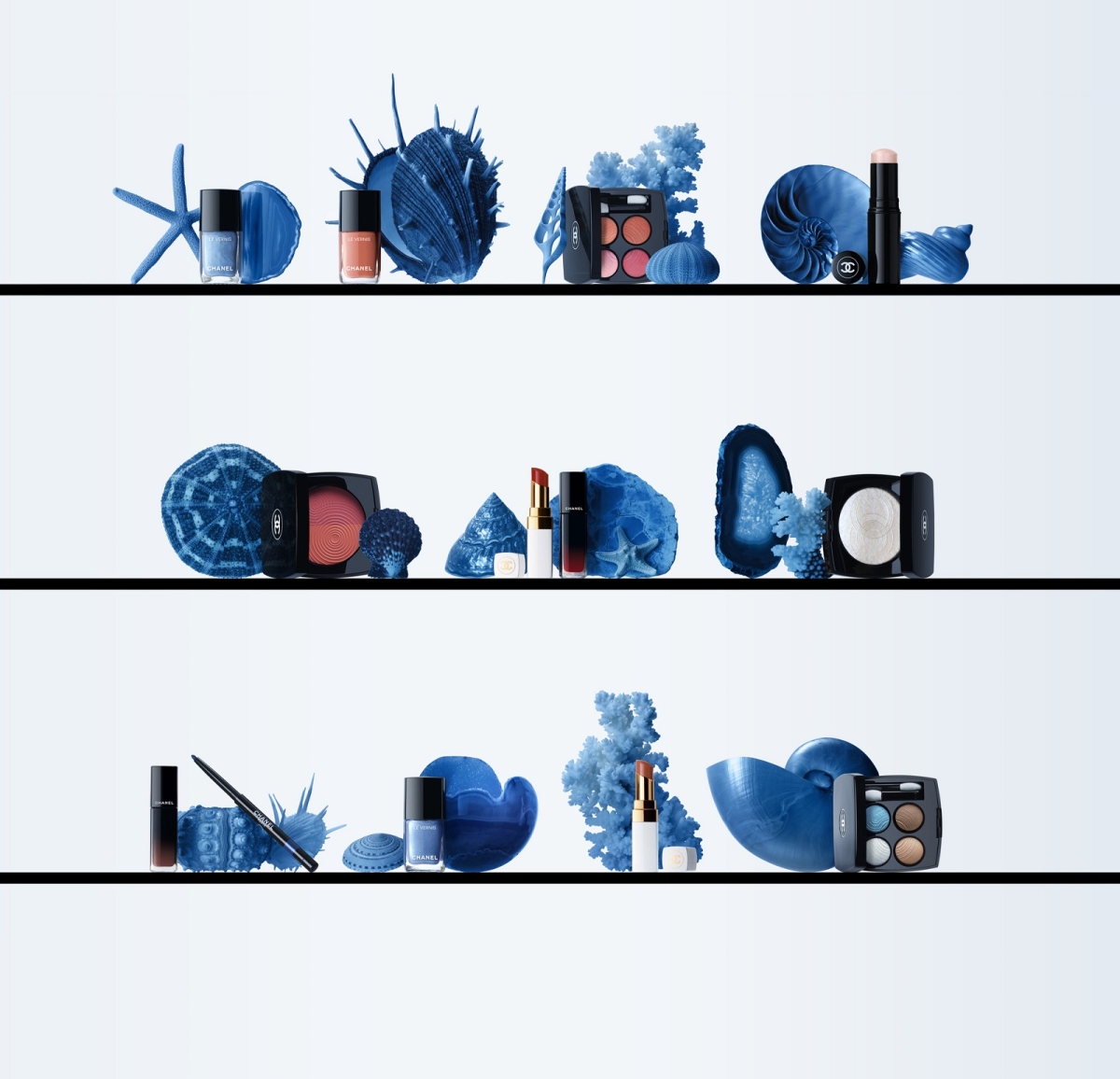 シャネルの春新色は「海の青」が主役 | GINGER