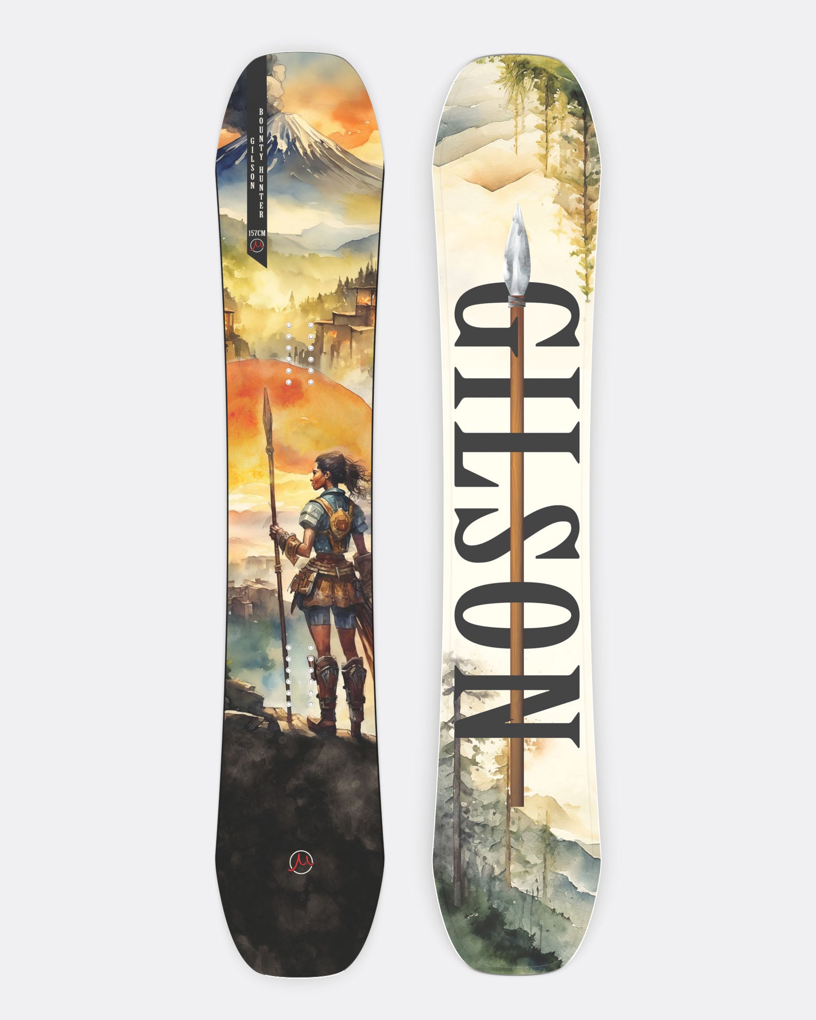 Bounty Hunter Ronin Full Camber Twin Snowboard | GILSON