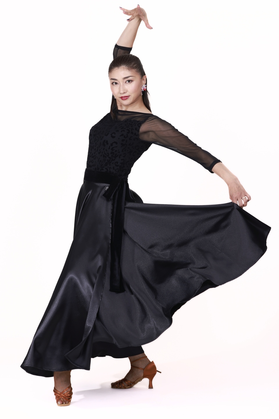 タカダンス MUSE ブラウス KRMUBL37｜社交ダンス ダンスウエア