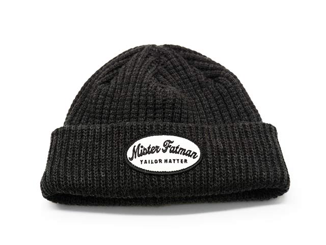 全5色【Mr.FATMAN/ミスターファットマン】2024AW「Wappen Waffle Knit